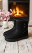 Женские короткие сапоги No Brand С245 зимние черные 38 24.5 см - изображение 3