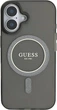 Etui Guess IML Glitter Circle MagSafe do Apple iPhone 16 Plus Black (GUHMP16MHFGEREK) - obraz 2