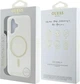 Etui Guess IML Glitter Circle MagSafe do Apple iPhone 16 Plus Transparent (GUHMP16MHFGERET) - obraz 7