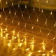 Гирлянда уличная сетка, прозрачный шнур 2х2 м 120 LED золотистый свет от сети (1000-RV81G) - изображение 3