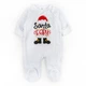 Комбинезон для младенцев на кнопках santa baby двунитка с начесом Dexter`s 62 см белый - изображение 1