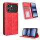 Чохол-книжка Deexe Retro Style для TECNO Spark 40 - Red - зображення 1