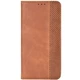 Чехол-книжка Deexe Retro Style для Motorola Edge 70 - Brown - изображение 2