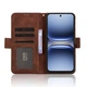 Чохол-книжка з кишеньками Deexe Wallet Stand для TECNO Spark 40 - Brown - зображення 6