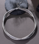 Колье чокер тройное многослойное Fashion Jewerly переплетенные цепи масивное бижутерия серебристый цвет (SVS) - изображение 6