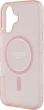 Etui Guess IML Glitter Circle MagSafe do Apple iPhone 16 Pink (GUHMP16SHFGEREP) - obraz 6