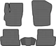 EVA коврики EVAtech в салон авто для 3 (BK) Mazda 2004-2009 1 поколения Sedan USA Сота Серая Черный кант (MZ11890C5SGB) - изображение 1