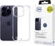 Etui plecki 3MK Just20g Clear Case do Apple iPhone 15 Pro Max Clear (5903108609463) - obraz 2
