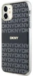 Панель DKNY IML Mono & Stripe MagSafe для Apple iPhone 11 / Xr Black (3666339267995) - зображення 3