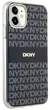 Панель DKNY IML Mono & Stripe MagSafe для Apple iPhone 11 / Xr Black (3666339267995) - зображення 4