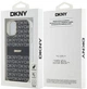 Панель DKNY IML Mono & Stripe MagSafe для Apple iPhone 11 / Xr Black (3666339267995) - зображення 8
