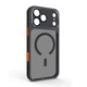 Чехол ArmorStandart Unit-C MagCase SE для Apple iPhone 17 Pro Max Black Orange (ARM86322) - изображение 1