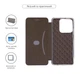 Чехол-книжка для Realme Note 70 4G, G-Case, Синий, кожаный чехол-книга из экокожи (PU) и TPU, с магнитом, с подставкой и вместительным кардхолдером, противоударный, защита всего корпуса, ArmorStandart (ARM88784) - изображение 3
