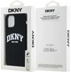 Etui DKNY Liquid Silicone White Printed Logo MagSafe do Apple iPhone 12/12 Pro Black (3666339266608) - obraz 8