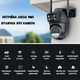 Уличная WiFI IP Камера видеонаблюдения з отичним зумом 9MP ICSEE Besder - изображение 4