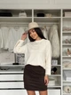 Жіноча базова тепла міні спідниця Uaclothes 46-48 Коричневий (like35946-163681350) - зображення 5