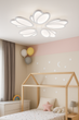 Люстра LED, 120W WH, ССТ 3000-6500К, Ø590*75, с пультом, акрил/металл - изображение 4