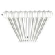 Дизайнерський вертикальний радіатор Irsap Tesi 2 Cod.50 900x450 White - изображение 4
