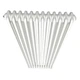 Дизайнерський вертикальний радіатор Irsap Tesi 3 Cod.50 2000x540 White - изображение 4