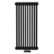 Дизайнерський вертикальний радіатор Irsap Tesi 2 Cod.50 900x450 Black - изображение 2