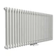 Дизайнерський горизонтальний радіатор Irsap Tesi 3 Cod.02 565x1215 White - изображение 3