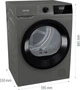 Сушильна машина Gorenje DHNE82T - изображение 10