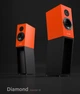 Фронтальні акустичні колонки Pylon Audio Diamond Monitor 18 MKII Black/Red - зображення 1