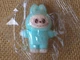 Флокована фігурка монстр LABUBU The Monsters Exciting Macaron 4,5 см Лабубу флок бірюзовий - изображение 3