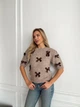 Светр з бантиками Оne size Бежевий (5093) - зображення 6
