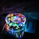 Гирлянда светодиодная Роса USB 60м 600led Пульт разноцветный провод зелёный - изображение 6