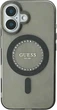 Etui Guess IML Rhinestones MagSafe do Apple iPhone 16 Black (GUHMP16SPFTDTEK) - obraz 2