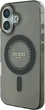 Etui Guess IML Rhinestones MagSafe do Apple iPhone 16 Black (GUHMP16SPFTDTEK) - obraz 3
