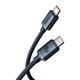 Кабель Type-C - Type-C Baseus Crystal Shine CAJY000601 1.2 м, черный - изображение 2