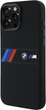 Etui plecki BMW Silicone Middle Stripe MagSafe do Apple iPhone 16 Pro Max Black (BMHMP16X23SAXK) - obraz 2