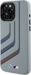 Etui plecki BMW Silicone Turning Lines MagSafe do Apple iPhone 16 Pro Max Gray (BMHMP16X23SLIG) - obraz 2