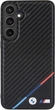 Etui plecki BMW Carbon Tricolor Line MagSafe do Samsung Galaxy S24 Black (BMHMS24S23PUDTK) - obraz 3