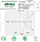 Окно металопластиковое Steko 1200 х 1000 мм (3-стекла/аргон) правое «поворотно-откидное» - изображение 2