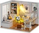3D Румбокс кукольный дом Roombox DIY House сборная модель своими руками конструктор для детей девочек подарок игровой набор развивающая игрушка миниатюрный дом - изображение 1