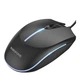 Проводная мышь BOROFONE BG10 USB с RGB подсветкой черная - изображение 5