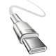 Кабель BASEUS Type-C to Type-C Cafule Series Metal Data Cable |1m, 5A, 100W, PD| (CATJK-C02) - изображение 2