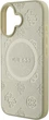Etui Guess Saffiano Peony Classic Logo MagSafe do Apple iPhone 16 Gold (GUHMP16SPSAPSMED) - obraz 6
