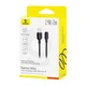 Кабель Baseus Lightning Silky Series Fast Charging Cable |2.4A, 2m| - изображение 2