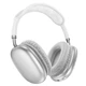 Бездротові Bluetooth-навушники Borofone BO22 Plus Elegant (BT5.4, AUX/TF, 90h). Silver - зображення 1