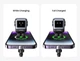 Зарядное устройство Ugreen CD359 robot Gan 30w US вилка + переходник - изображение 4