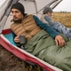 Спальник сверхлегкий Naturehike Summer LW180 NH21MSD09 левый нейлоновый, 15 °C, для летних походов и кемпинга XL Зеленый (6927595777961-L) - изображение 4
