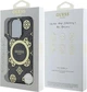 Etui Guess IML Peony On 4G Background MagSafe do Apple iPhone 16 Pro Max Black (GUHMP16XH4PYEEK) - obraz 7