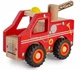 Автомобіль дерев'яний на колесах Platon Пожежна служба (5905422041387) - зображення 4