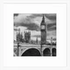 Фоторамка пластиковая 30х30 под фото 20х20 багет: AM1513-015-3 Белый (с глянцевым прозрачным пластиком 0.8мм, паспарту белое, двп) EmojiFrame - изображение 3