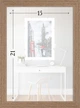 Фоторамка пластиковая 15х21 багет: AM1513-X052 Темный орех (с глянцевым стеклом 1-1.5мм, двп) EmojiFrame - изображение 6