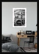 Фоторамка пластиковая 30х42 багет: AM1513-1112Ч Черный (с глянцевым стеклом 1-1.5мм, двп) EmojiFrame - изображение 3
